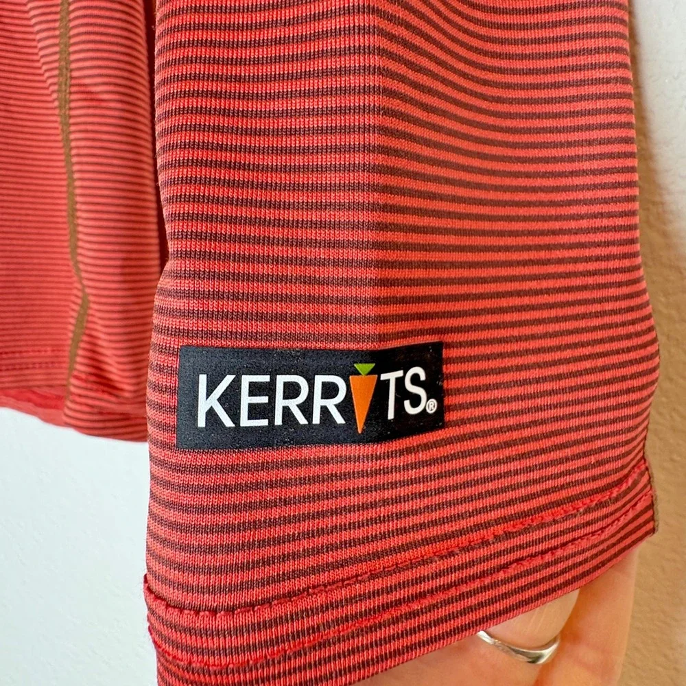 KERRITS Girls Equestrian Pullover Top Youth XL Orange Red Brown Horse Graphic‎